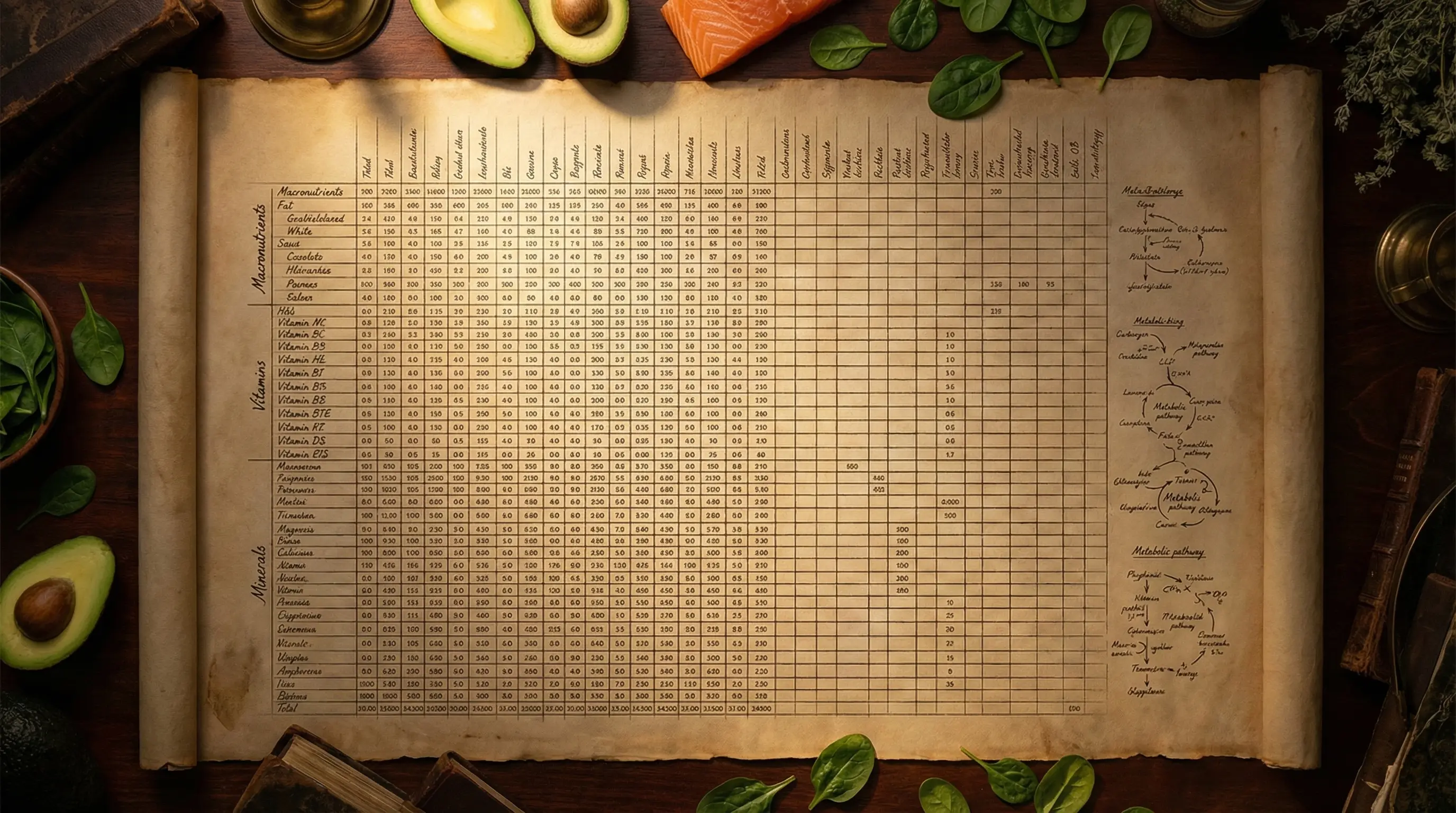 Tablas Nutricionales